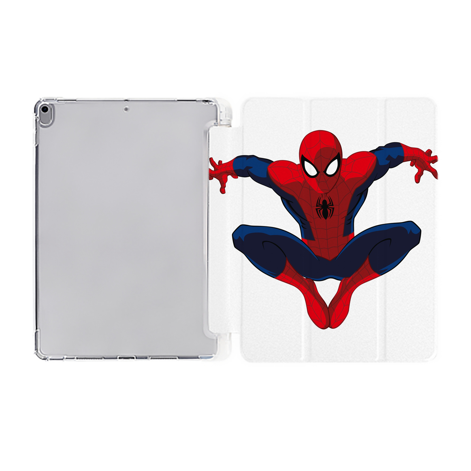 （画像用） アベンジャーズ The Avengers IPad ケース ペン収納付き 三つ折りスタンド PUレザー×シリコン 対応機種9.5/10.5/10.9インチ
